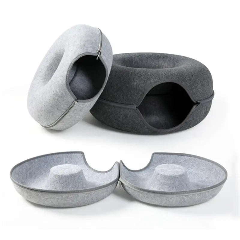 Calming Donut Cat Bed