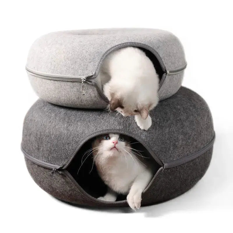 Calming Donut Cat Bed