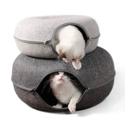 Calming Donut Cat Bed