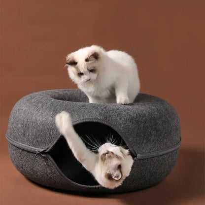 Calming Donut Cat Bed