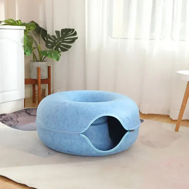 Calming Donut Cat Bed
