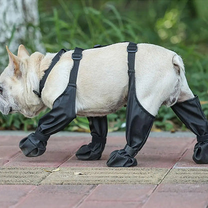 Anti-Slip Waterproof Dog Shoes
