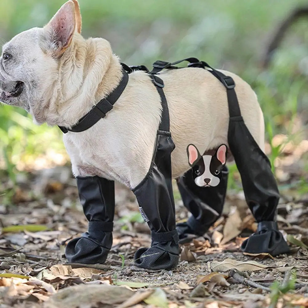 Dog shoes anti-slip waterproof protection