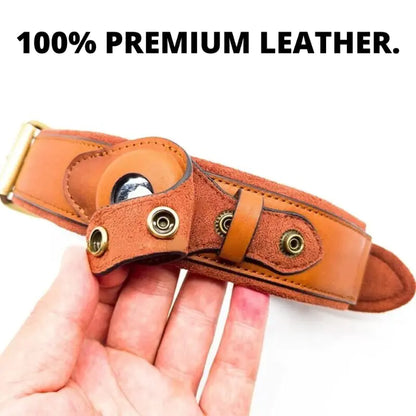 Premium Leather Anti-Lost Dog Collar