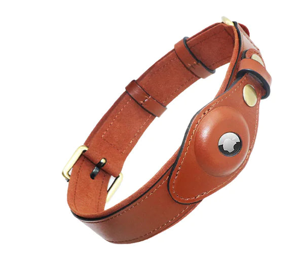 Premium Leather Anti-Lost Dog Collar