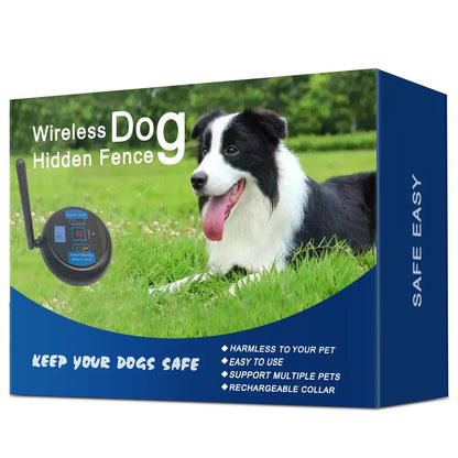 Wireless dog fence system for pet safety
